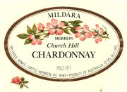Mildara_Church hill_chardonnay 1984